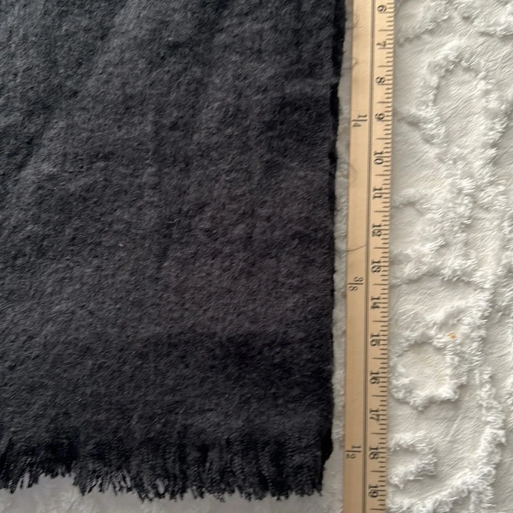 NWT Steve Madden black scarf. 18”x 72”. Soft, ready for fall and winter!